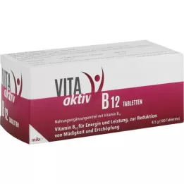VITA AKTIV B12-tabletter, 100 kapsler
