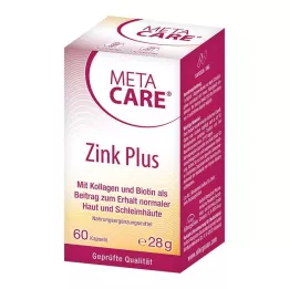 META-CARE Zink+-kapsler, 60 kapsler