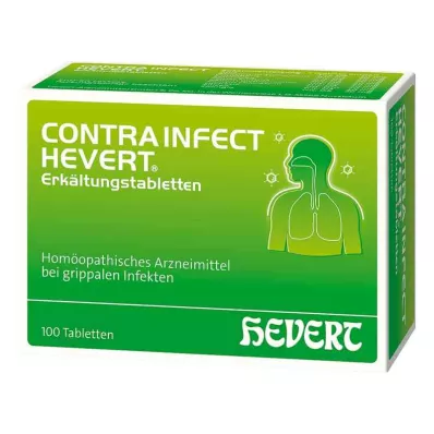Contrainfect Hevert koldtabletter (100 stk.)