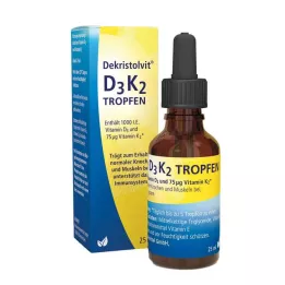 DEKRISTOLVIT D3K2-dråber, 25 ml