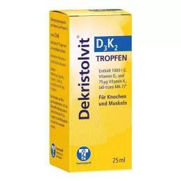 DEKRISTOLVIT D3K2-dråber, 25 ml