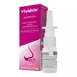 VIVIDRIN Azelastin 1 mg/ml opløsning til næsespray, 10 ml