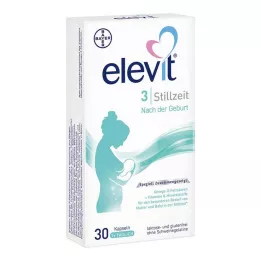 ELEVIT 3 Laktationsbløde kapsler, 30 stk