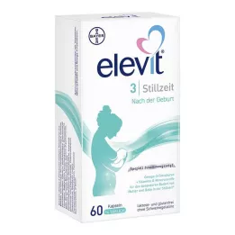 ELEVIT 3 Laktationsbløde kapsler, 60 stk