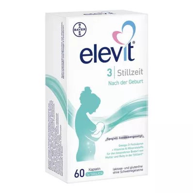 ELEVIT 3 Laktationsbløde kapsler, 60 stk ELEVIT 3 Laktationsbløde kapsler, 60 stk