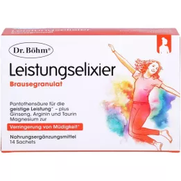 DR.BÖHM Performance Elixir-brusegranulat, 14 stk