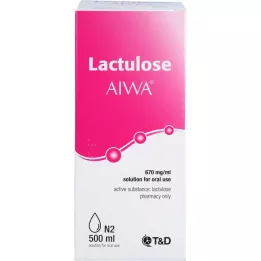 LACTULOSE AIWA 670 mg/ml oral opløsning, 500 ml
