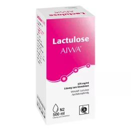 LACTULOSE AIWA 670 mg/ml oral opløsning, 500 ml