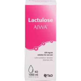 LACTULOSE AIWA 670 mg/ml oral opløsning, 1000 ml