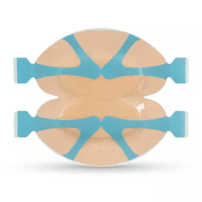 TEGADERM Silikoneskumplade.FK 16,5x16,5cm F.90646, 1X5 stk