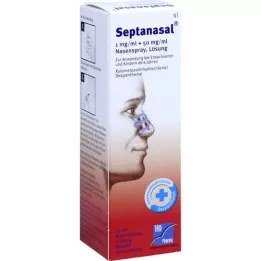 SEPTANASAL 1 mg/ml + 50 mg/ml næsespray, 10 ml