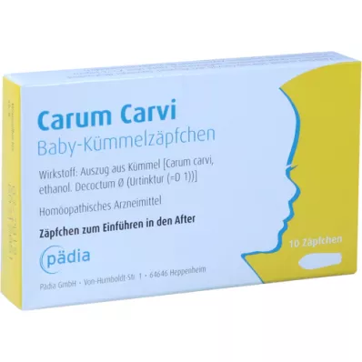 CARUM CARVI Baby karve stikpiller, 10 stk