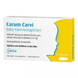 CARUM CARVI Baby karve stikpiller, 10 stk