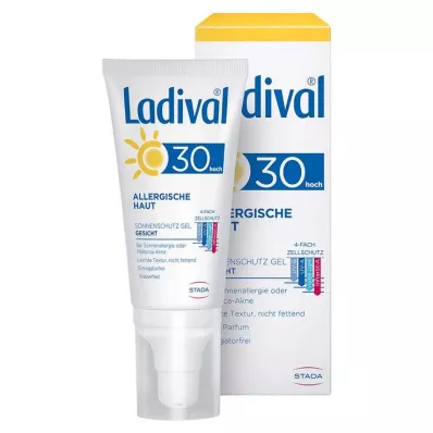 LADIVAL Gel til allergisk hud LSF 30, 50 ml