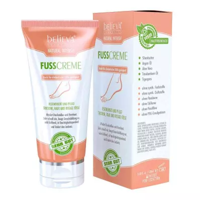 Believa Natural Intensiv Foot Care Cream (100 ml)