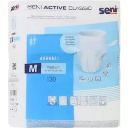SENI Active Classic inkontinensslips til engangsbrug M, 30 stk