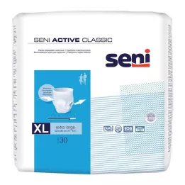 SENI Active Classic inkontinenstrusser til engangsbrug XL, 30 stk