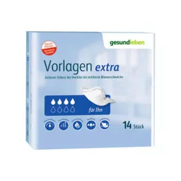 GESUND LEBEN Ekstra indlæg til mænd, 10 stk