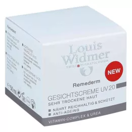 WIDMER Remederm ansigtscreme UV 20 let parfumeret, 50 ml