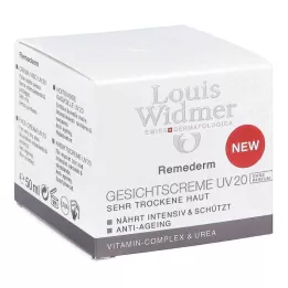 WIDMER Remederm ansigtscreme UV 20 uparfumeret, 50 ml