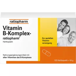 VITAMIN B-KOMPLEX-ratiopharm Kapsler, 120 Kapsler