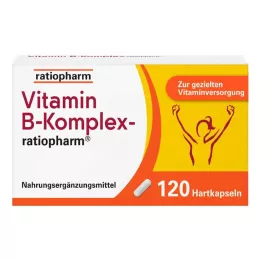 VITAMIN B-KOMPLEX-ratiopharm Kapsler, 120 Kapsler