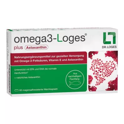 Omega 3-Loges plus kapsler, 60 kapsler