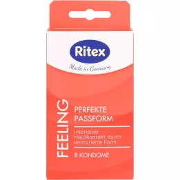 RITEX Kondomer med følelse, 8 stk