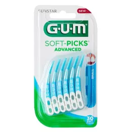 GUM Soft-Picks Advanced lille, 30 st