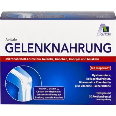 GELENKNAHRUNG+Hyaluronsyre drikkegranulat, 30X15 g