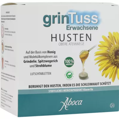 GRINTUSS Voksne med Poliresin tabletter, 30 g