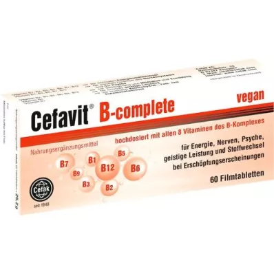 CEFAVIT B-complete filmovertrukne tabletter, 60 stk