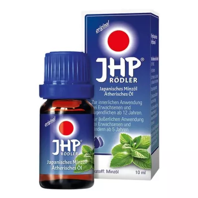 JHP® Rödler japansk mynteolie, æterisk olie, 10 ml