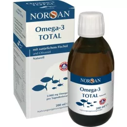NORSAN Omega-3 Total Naturell flydende, 200 ml