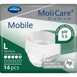 MOLICARE Premium Mobile 5 dråber størrelse L, 14 stk