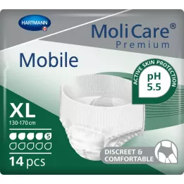 MOLICARE Premium Mobile 5 dråber størrelse XL, 14 stk