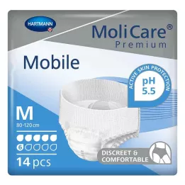 MOLICARE Premium Mobile 6 dråber størrelse M, 14 stk