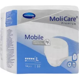 MOLICARE Premium Mobile 6 dråber størrelse L, 14 stk
