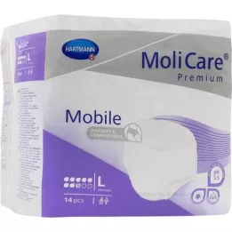MOLICARE Premium Mobile 8 dråber størrelse L, 14 stk