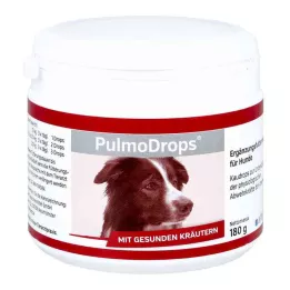 PULMODROPS Tilskudsfoder tyggedråber til hunde, 180 g
