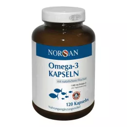 NORSAN Omega-3-kapsler, 120 kapsler