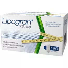 LIPOGRAN Tabletter, 180 stk