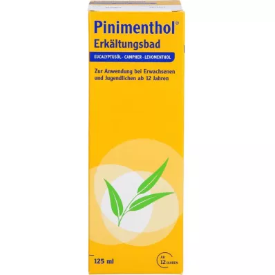 PINIMENTHOL Koldt bad fra 12 år, 125 ml