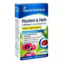KLOSTERFRAU Hoste &amp; Halspastiller, 20 stk