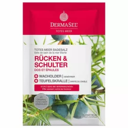 DERMASEL Badesalt fra Det Døde Hav ryg &amp; Skulder, 80 g
