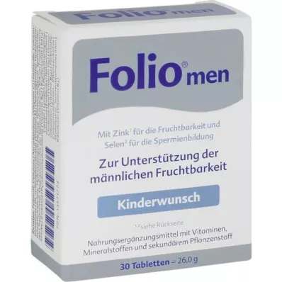 FOLIO mænd tabletter, 30 stk