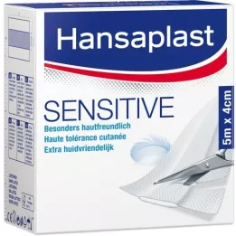 HANSAPLAST Sensitive plastre 4 cmx5 m rulle, 1 stk