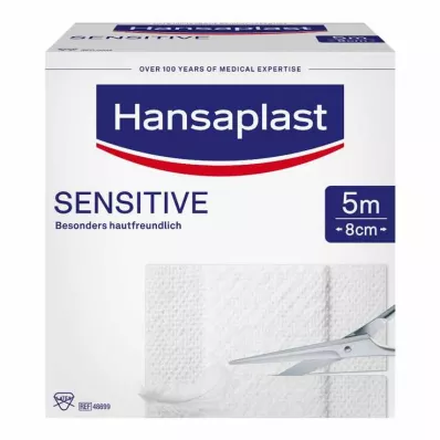 HANSAPLAST Sensitive plastre 8 cmx5 m rulle, 1 stk