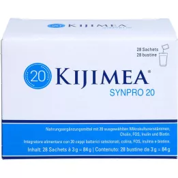 KIJIMEA Synpro 20 pulver, 28X3 g