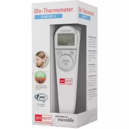 APONORM Klinisk termometer Ear Comfort 4, 1 stk